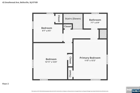 43 Smallwood Avenue Belleville NJ 07109