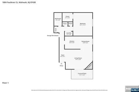 1804 Faulkner Court Mahwah NJ 07430