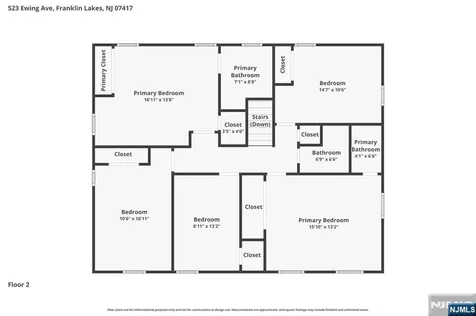523 Ewing Avenue Franklin Lakes NJ 07417