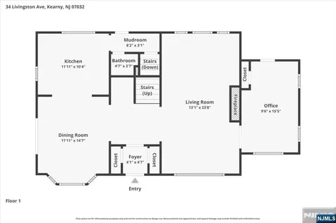 34 Livingston Avenue Kearny NJ 07032