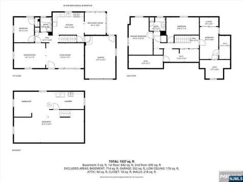 66 Coeyman Avenue Bloomfield NJ 07003