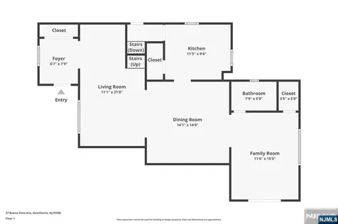 37 Buena Vista Avenue Hawthorne NJ 07506