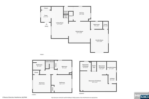 37 Buena Vista Avenue Hawthorne NJ 07506
