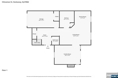 9 Braemar Drive Rockaway Township NJ 07866