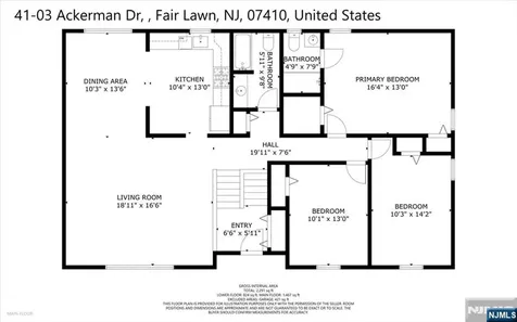 41-03 Ackerman Drive Fair Lawn NJ 07410
