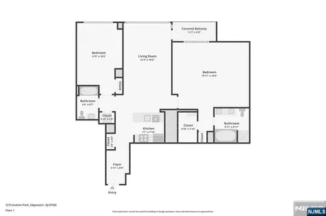1215 Hudson Park Edgewater NJ 07020
