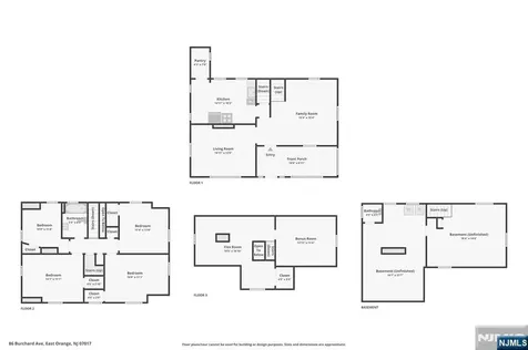 86 Burchard Avenue East Orange NJ 07017