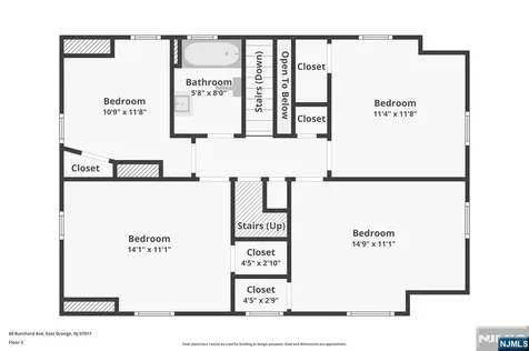 86 Burchard Avenue East Orange NJ 07017