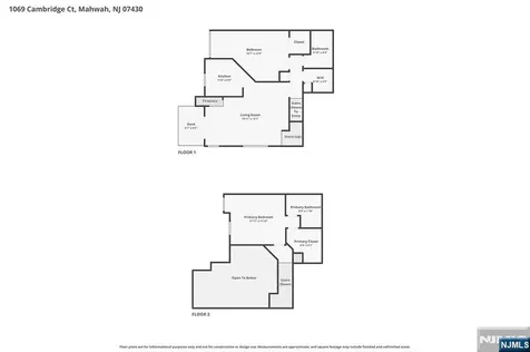 1069 Cambridge Court Mahwah NJ 07430