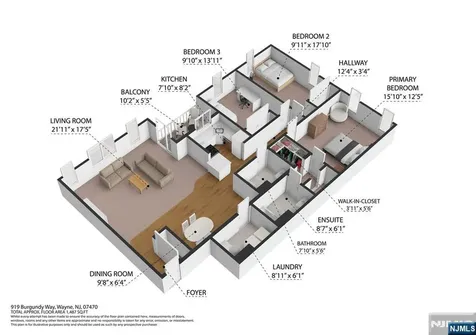 919 Burgundy Way Wayne NJ 07470