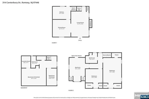 314 Canterbury Drive Ramsey NJ 07446