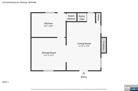 314 Canterbury Drive Ramsey NJ 07446