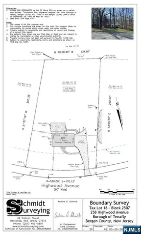 258 Highwood Avenue Tenafly NJ 07670
