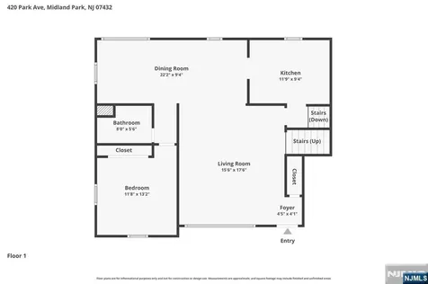 420 Park Avenue Midland Park NJ 07432