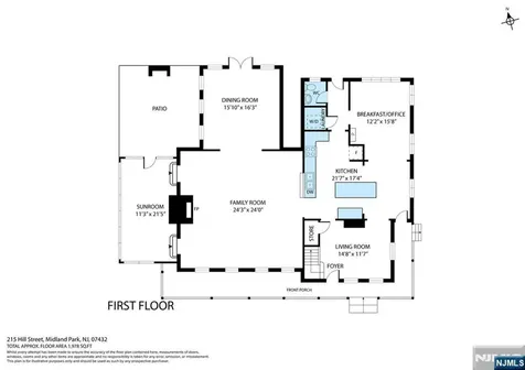 215 Hill Street Midland Park NJ 07432