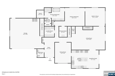 26 Bayberry Drive Saddle River NJ 07458