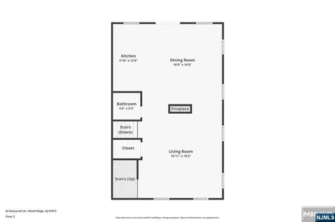 62 Roosevelt Drive Wood Ridge NJ 07075