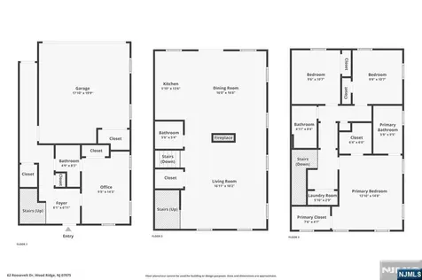 62 Roosevelt Drive Wood Ridge NJ 07075