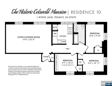 1 Byrne Lane Tenafly NJ 07670