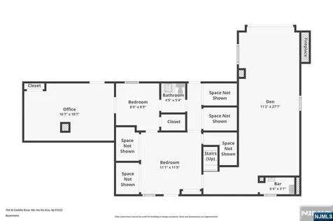755 W Saddle River Road Ho-ho-kus NJ 07423