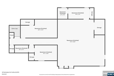 187 Buckingham Road Tenafly NJ 07670