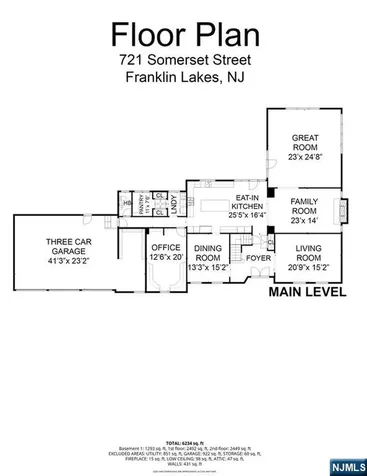 721 Somerset Street Franklin Lakes NJ 07417