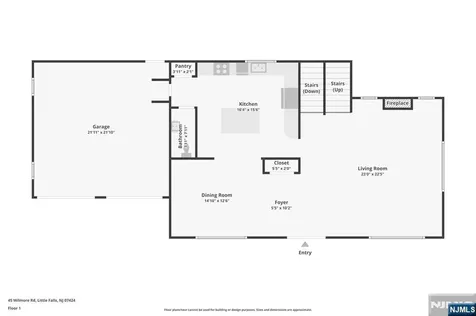 45 Wilmore Road Little Falls NJ 07424