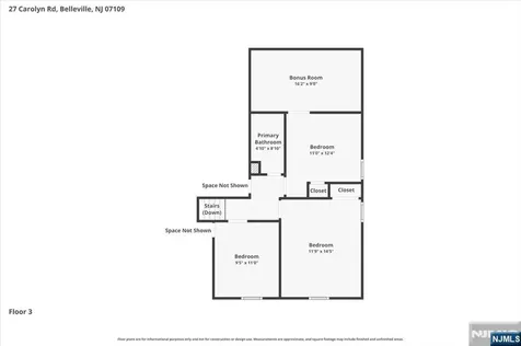 27 Carolyn Road Belleville NJ 07109