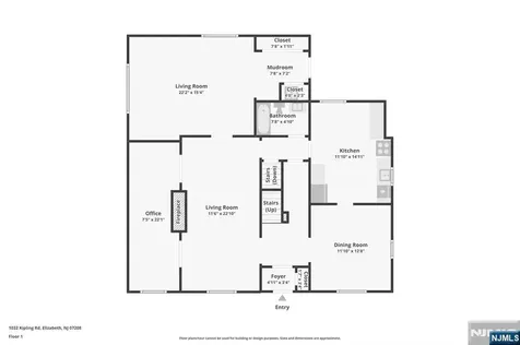 1032-1034 Kipling Road Elizabeth NJ 07208
