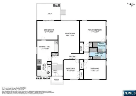 65 Haven Avenue Bergenfield NJ 07621