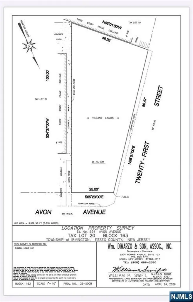524 Avon Avenue Irvington NJ 07111