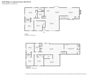 2636 Ridge Lane Mounds View MN 55112