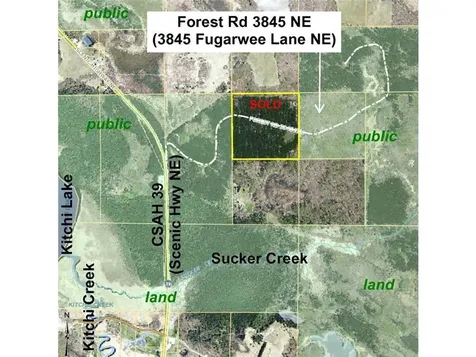 Nesw Forest Road 3845 NE Pennington MN 56663