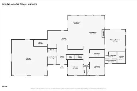 2690 Sylvan Lane SW Pillager MN 56473