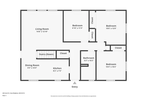 443 Cord Circle New Brighton MN 55112