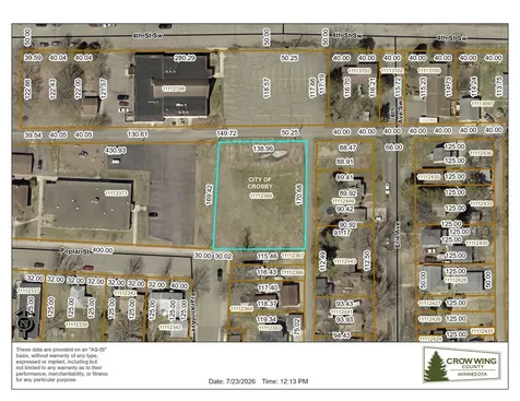 Tbd Poplar Street Crosby MN 56441