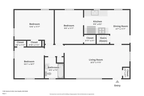 11301 Quince Street NW Coon Rapids MN 55448