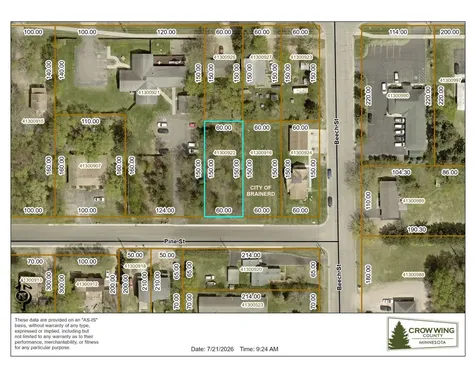 Lot 15 Pine Street Brainerd MN 56401