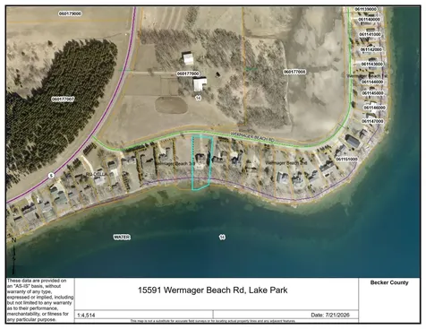 15591 Wermager Beach Road Lake Park MN 56554