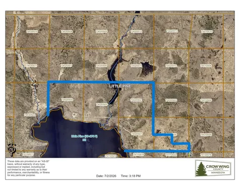 184 Acres 44047a Little Pine Road Emily MN 56447