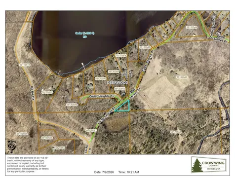 Tbd Cedar Shores Drive Deerwood Twp MN 56444