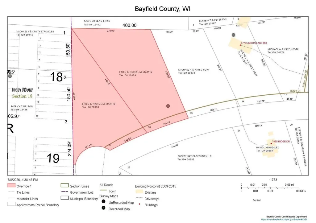 0000 Ridge Drive Iron River WI 54847