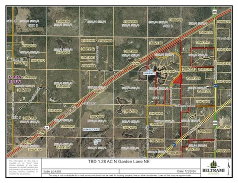 Tbd 1.28ac N Garden Lane NE Bemidji MN 56601