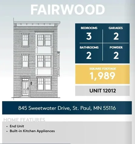 845 Sweetwater Drive Saint Paul MN 55116