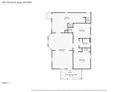 223 11th Avenue N Fargo ND 58102