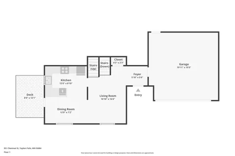 931 Chestnut Street Taylors Falls MN 55084