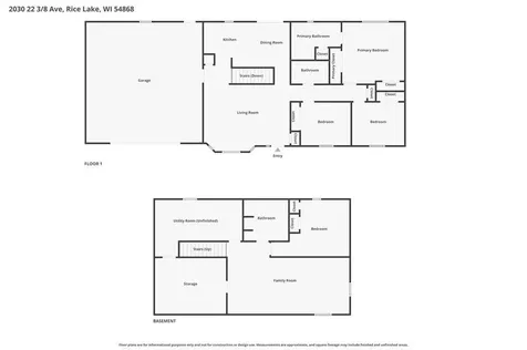2030 22 3/8 Avenue Rice Lake WI 54868