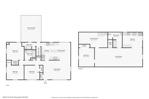1208 36 1/2 Avenue NE Minneapolis MN 55418