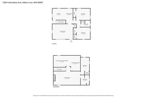 1204 Columbus Avenue Albert Lea MN 56007