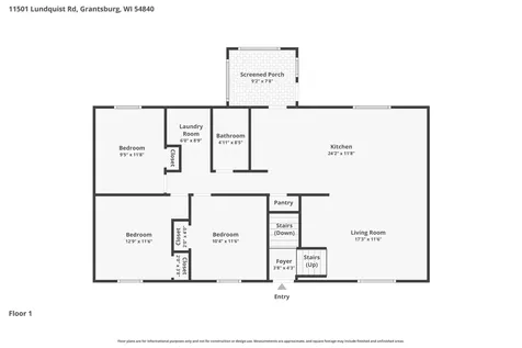 11501 Lundquist Road Grantsburg WI 54840